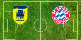 Formazioni Duren-Bayern Monaco
