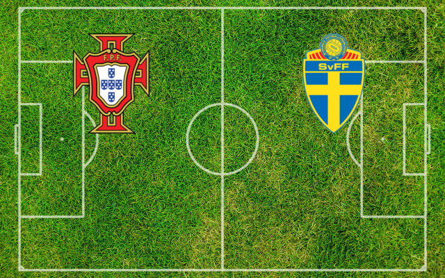 Formazioni Portogallo-Svezia