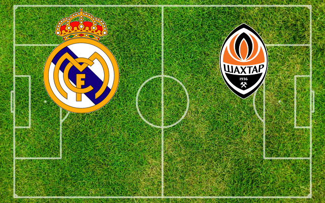 Formazioni Real Madrid-Shakhtar Donetsk