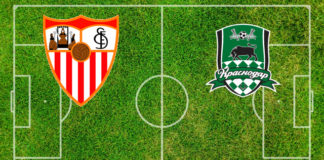 Formazioni Siviglia-Krasnodar