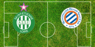 Formazioni St. Etienne-Montpellier