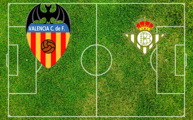 Formazioni Valencia-Real Betis