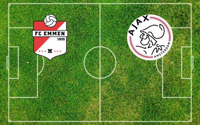 Formazioni FC Emmen-Ajax
