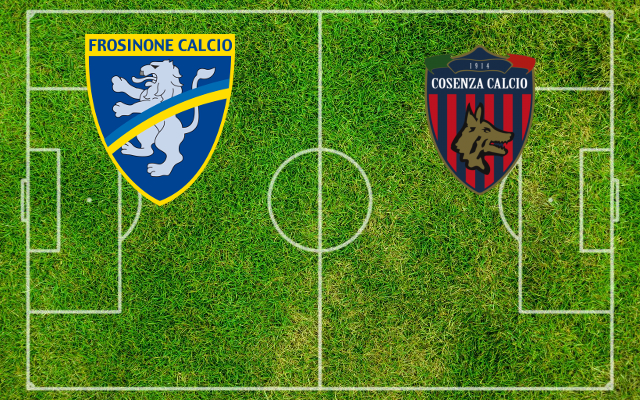 Frosinone-Cosenza 1914 Formazioni Frosinone-Cosenza 1914