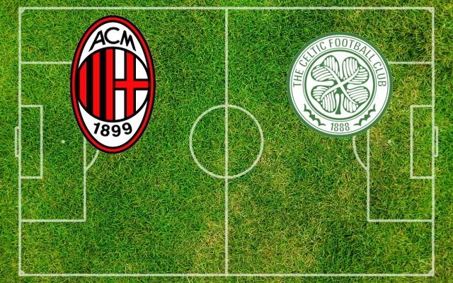 Formazioni Milan-Celtic