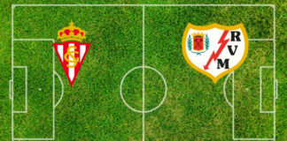 Formazioni Sporting Gijon-Rayo Vallecano