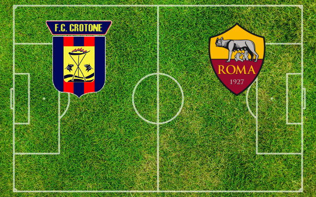 Crotone-Roma Formazioni Crotone-Roma