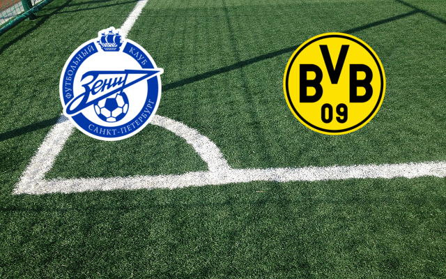 Formazioni Zenit San Pietroburgo-Borussia Dortmund