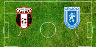 Formazioni Astra Giurgiu-Universitatea Craiova