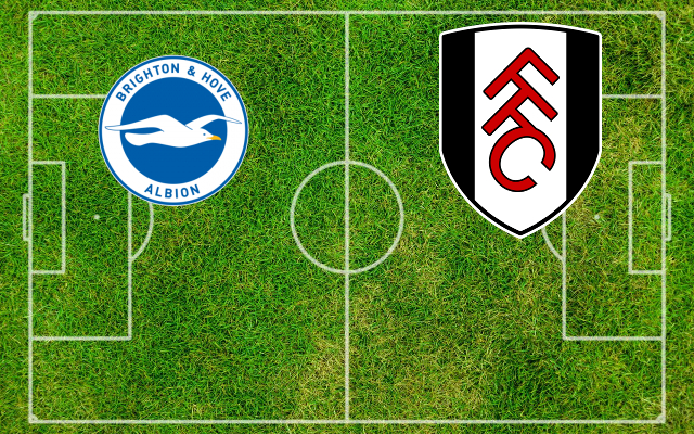 Formazioni Brighton-Fulham