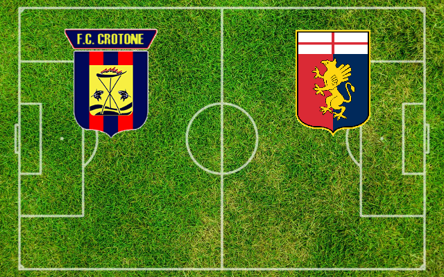 Crotone-Genoa Formazioni Crotone-Genoa