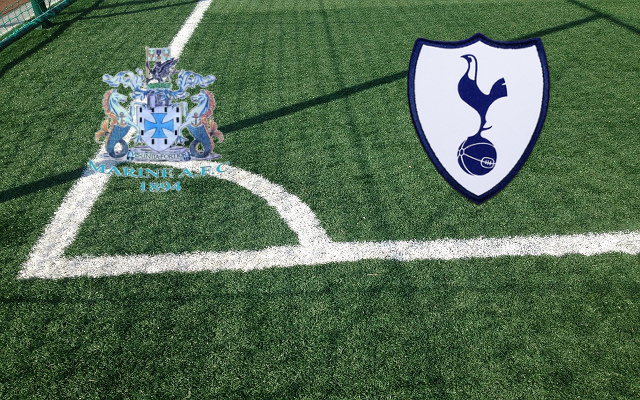 Marine-Tottenham Formazioni Marine-Tottenham