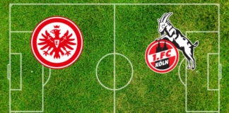 Formazioni Eintracht Francoforte-Colonia