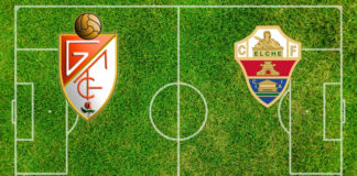 Formazioni Granada CF-Elche