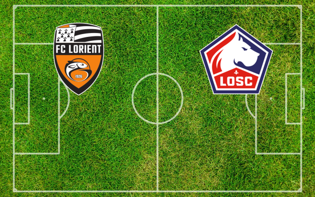 Lorient-Lille Formazioni Lorient-Lille