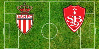 Formazioni Monaco-Stade Brestois