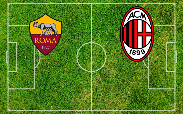 Roma-Milan Formazioni Roma-Milan
