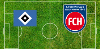 Formazioni Amburgo-FC Heidenheim