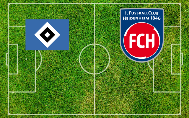 Formazioni Amburgo-FC Heidenheim