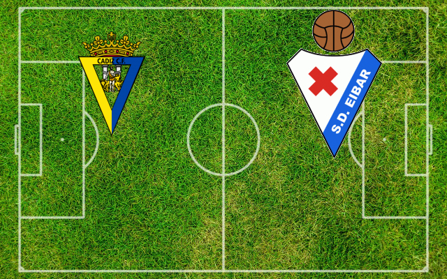 Formazioni Cadiz-Eibar