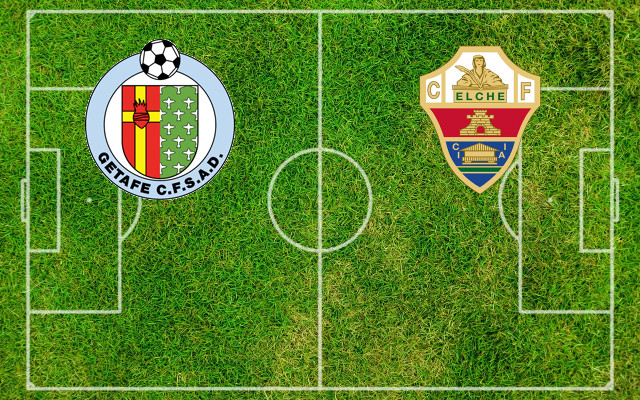 Getafe-Elche Formazioni Getafe-Elche