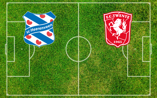 Heerenveen-Twente Formazioni Heerenveen-Twente