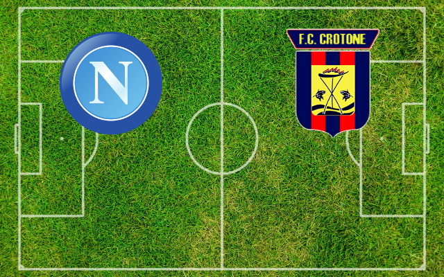 Napoli-Crotone Formazioni Napoli-Crotone