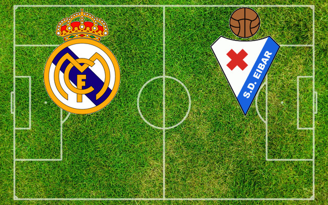 Formazioni Real Madrid-Eibar