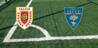 Formazioni Reggiana-Lecce