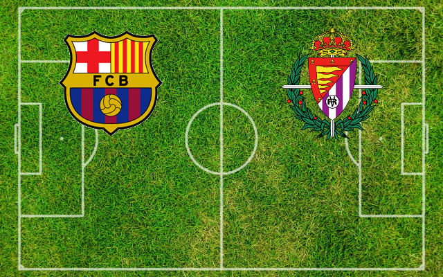 Formazioni Barcellona-Valladolid