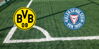 Formazioni Borussia Dortmund-Holstein Kiel