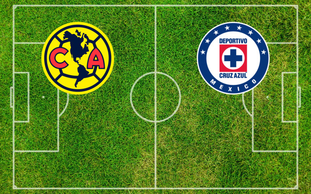 Club America Mex-Cruz Azul Formazioni Club America Mex-Cruz Azul
