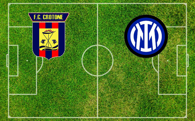 Formazioni Crotone-Inter