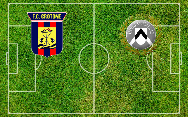 Crotone-Udinese Formazioni Crotone-Udinese