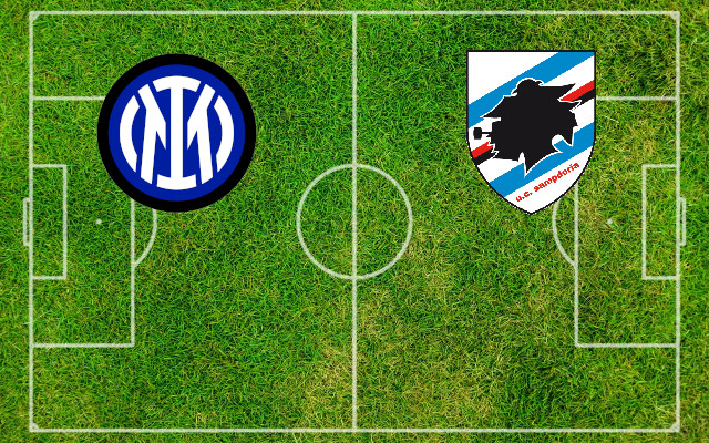 Formazioni Inter-Sampdoria
