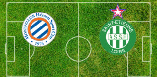 Formazioni Montpellier-St. Etienne