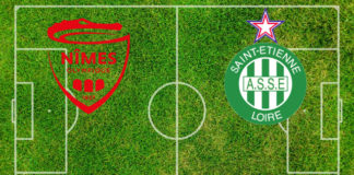 Formazioni Nimes-St. Etienne