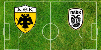 Formazioni AEK Atene-PAOK