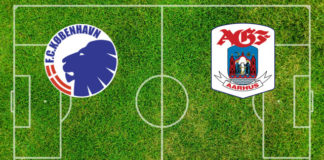 Formazioni FC Copenaghen-Aarhus GF