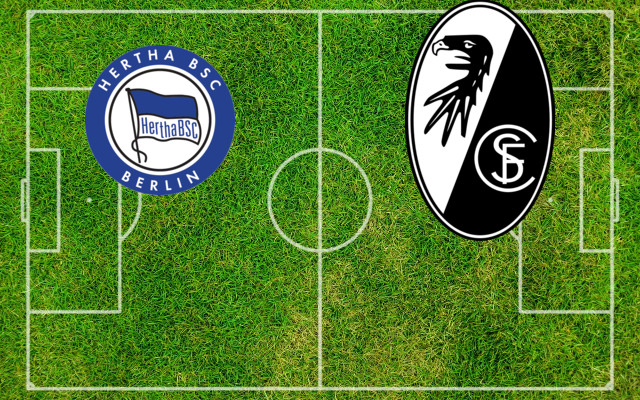 Formazioni Hertha BSC-Friburgo