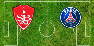 Formazioni Stade Brestois-Paris St. Germain
