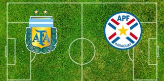 Formazioni Argentina-Paraguay