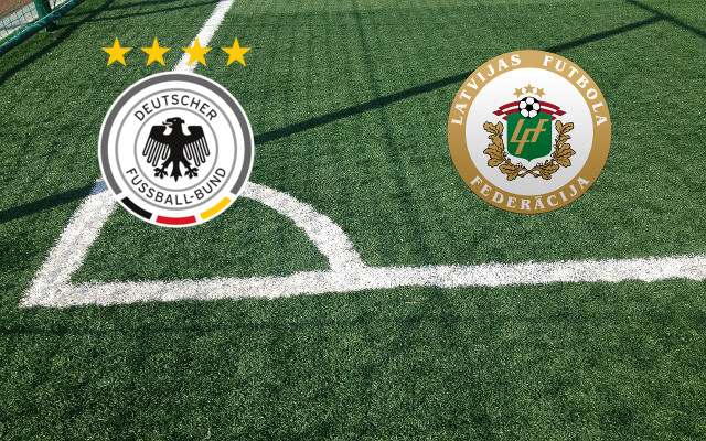 Formazioni Germania-Lettonia