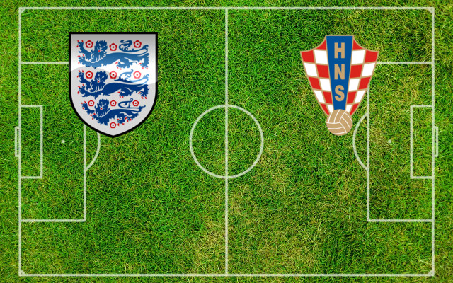 Formazioni Inghilterra-Croazia