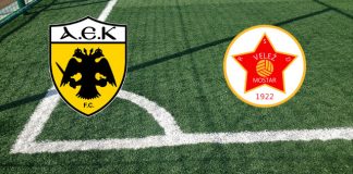 Formazioni AEK Atene-Velez Mostar