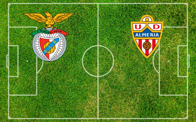 Formazioni Benfica-Almeria