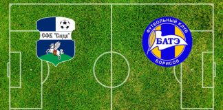 Formazioni FC Slutsk-Bate Borisov