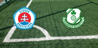 Formazioni Slovan Bratislava-Shamrock Rovers
