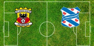 Formazioni Go Ahead Eagles-Heerenveen