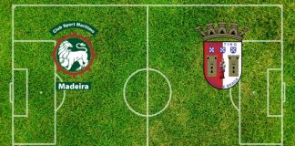 Formazioni Maritimo-Sporting Braga